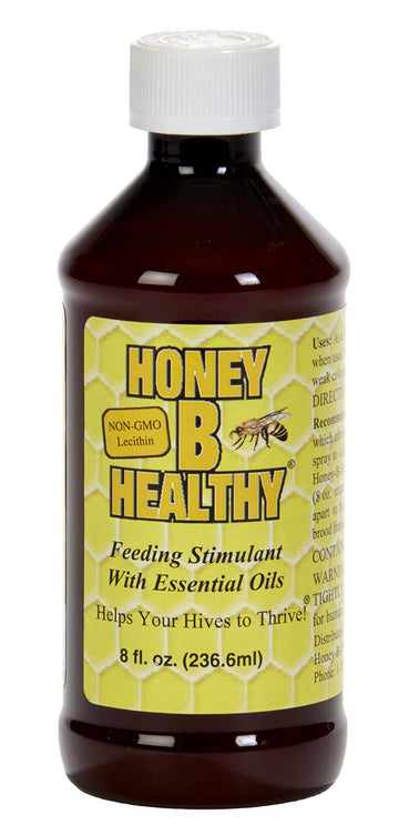 Little Giant® Liquid Bee Feeding Stimulant | Honey B Healthy Bee Feeding for Beekeepers | Bee Stimulant for Winter | 8 oz