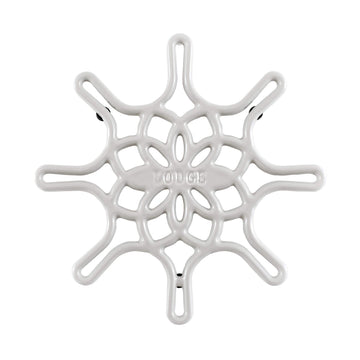 Lodge EC8ST13 Enameled Cast Iron, 8 Inch, Oyster Trivet