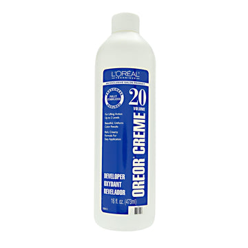 L'Oréal Technique Oreor Developer - Hair Color Developer, Creamy Formula For Uniform Results, Combine With Color of Your Choice, 20 Vol Dev 16 Oz