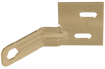 Hardware Essentials 852989 Bi-Fold Door Aligner Brass