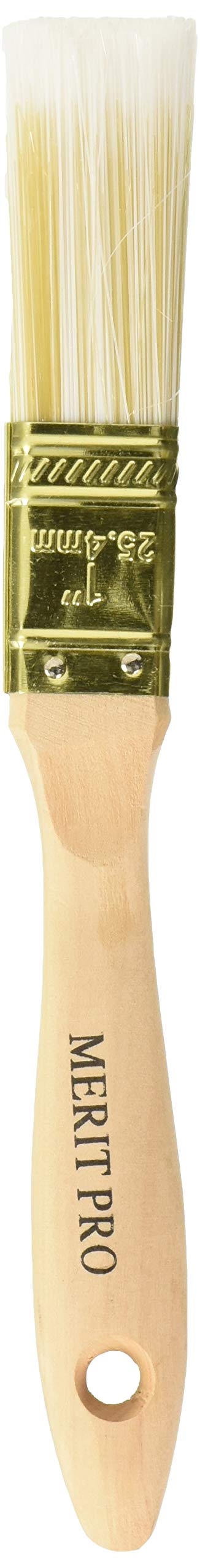 MERIT PRO 00042 1" 100Percentpolyester Beavertail Brush