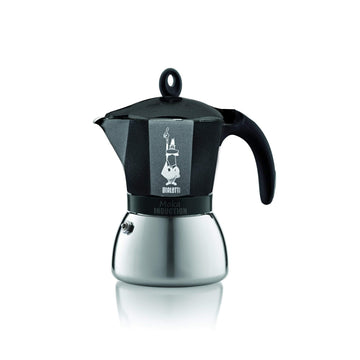 Bialetti 4823 Moka Induction Espresso Maker, Anthracite