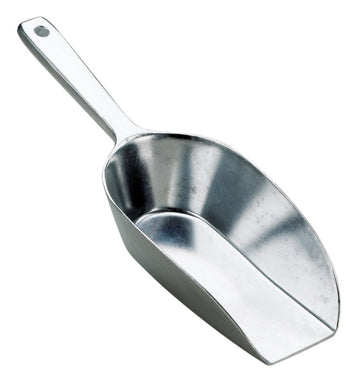 HIC Kitchen Flat Bottom Food Utility Scoop, 8.75-Inches, 210-Millimeters, Commercial-Grade Anodized Cast Aluminum