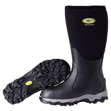 Grubs Outdoor Boots Mens Snowline High WP 13 D Black SLE-000H