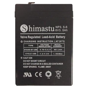 TRU TEST 821212 6V Solarguard 50 Battery