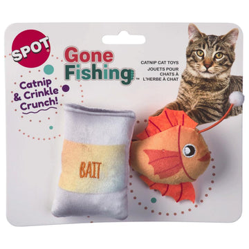 Assorted 2-Pack Fishing Fun by Ethical Pet