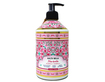 Molto Bella Liquid Hand Soap, Marbella Scent, Moisturizing Hand Wash with Pump, 21.3 fl oz