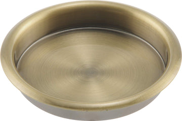 Hardware Essentials 853418 Cup Pull Antique Bronze 2-1/8" -6 Pack