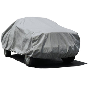 Budge Lite TB-3 Truck Cover Indoor, Dustproof, UV Resistant Truck Cover Fits Full Size Trucks up to 217" L x 70" w x 60", Gray