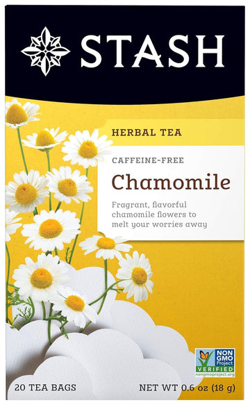 Stash Tea Chamomile Herbal Tea, 20 ct