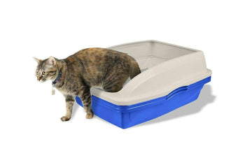 Van Ness Pets Large Sifting Cat Litter Box with Frame, High Sided, CP5