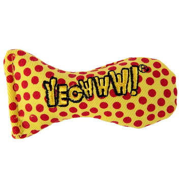 Yeowww! Catnip Stinkies Catnip Sardine Cat Toy - Dots, 3 in Fish Toy For Cats, 100% Stuffed with Premium Organically Grown, Made in USA