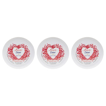 Dove Beauty Cream - Pink for Women - 1.7 oz Cream (Pack of 3)