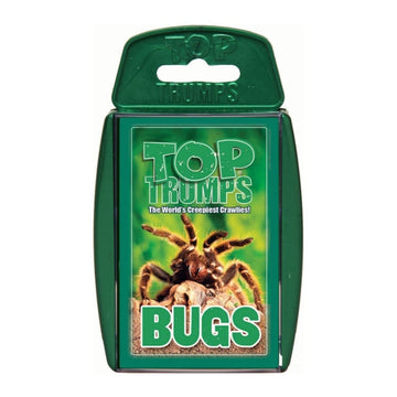 Top Trumps Card Game Bugs - Family Games for Kids and Adults - Learning Games - Kids Card Games for 2 Players and More - Kid War Games - Card Wars - for 6 Plus Kids