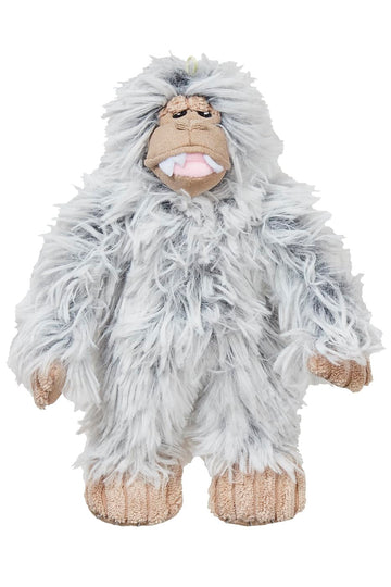 Tall Tails Mini Yeti Plush Dog Toy with Squeaker - 7"