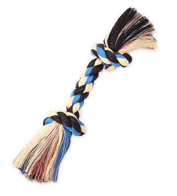 Mammoth Pet Products Flossy Chews Cottonblend Color Rope Bone, X-Large, 16-Inch, MultiColored (20008V)