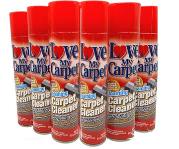 Love My Carpet 9.7 oz., Foaming Carpet Cleaner (Pack of 6)