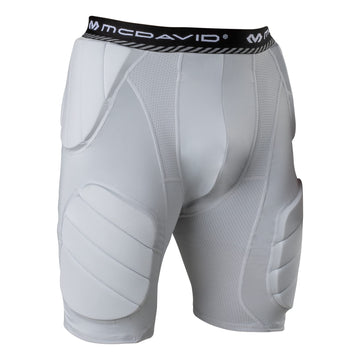 McDavid Football Girdle for Men - Durable & Breathable 5-Pad Girdle with Hard-Shell Thigh Guards for Padded Support, Ideal for Football & Lacrosse (Adult)