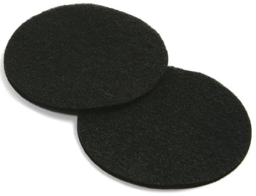 Norpro Replacement Filters for Ceramic Compost Keeper, 2 pieces ,Black