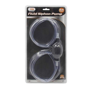 IIT 17547 Fluid Siphon Pump with 2 Heavy Duty 32" Hoses,