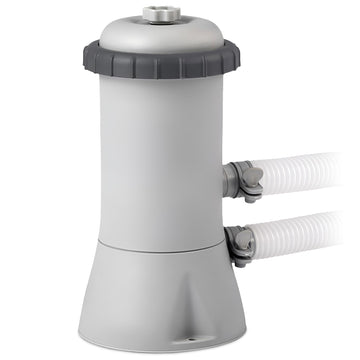 INTEX C1000 Krystal Clear Cartridge Filter Pump for Above Ground Pools: 1000 GPH Pump Flow Rate – Improved Circulation and Filtration – Easy Installation – Improved Water Clarity – Easy-to-Clean