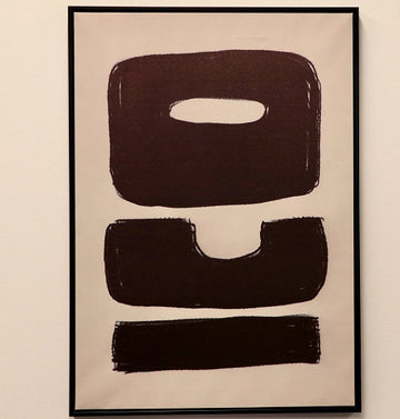 BOLD SHAPES CANVAS PRINT 19.5”L x 27.5”H