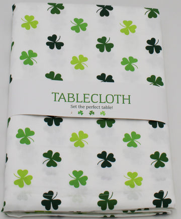 60X84 TABLECLOTH SHAMROCK SHAKE