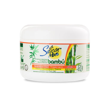 Silicon Mix Bamboo Nourishing Hair Treatment 8 ounces – Deep Conditioning Mask for Strong, Hydrated, and Revitalized Hair, Restores Shine, Softness, and Improves Elasticity