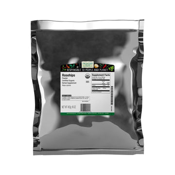 Frontier Co-op Organic Rosehip Powder - Loose Powder for Tea, Baking, DIY Skincare and More - Kosher | 16 Ounce (Pack of 1)