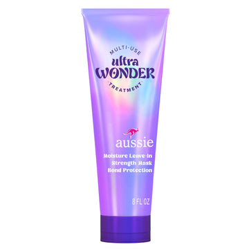 Aussie Ultra Wonder Treatment Leave-In and Pre-Wash, with amino acids, for All Hair Types and Curls, 8oz