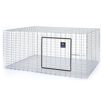 Pet Lodge® Wire Rabbit Hutch | Rust Resistant Galvanized Wire Mesh | Easy to Assemble Stackable Rabbit Cage | Made in USA | 30 X 36