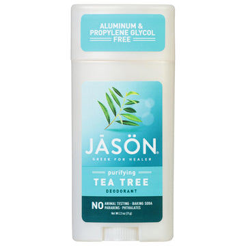 Jason Aluminum Free Deodorant Stick, Purifying Tea Tree, 2.5 Oz (Pack of 1)