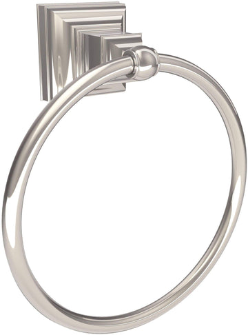 Amerock Corp BH2651126 Markham-Towel Ring, Polished Chrome