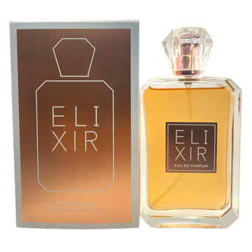 United Scents ELIXIR Eau de Parfum for Women, 3.4 Fl Oz | Warm Amber-Vanilla | Notes of Vanilla Orchid, Jasmine, Brown Sugar, Tonka, Amberwood, Musk & Patchouli