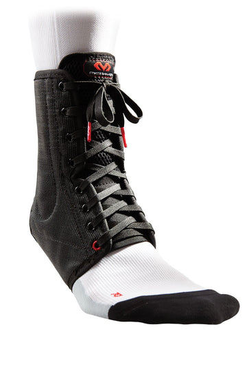 McDavid Level 3 Ankle Brace with lace up stays - black