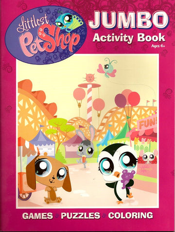 Littlest Pet Shop Jumbo Coloring & Activity