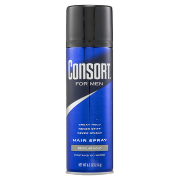 Consort Hair Spray, Regular Hold, 8.3 Oz