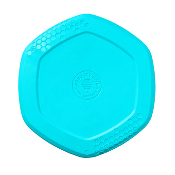 PROJECT HIVE ·PET COMPANY· Dog disc - Great for Fetch - Includes a Lick mat on Back - Floats in Water, Smooth Glide - Made in The USA (Soothing Vanilla)