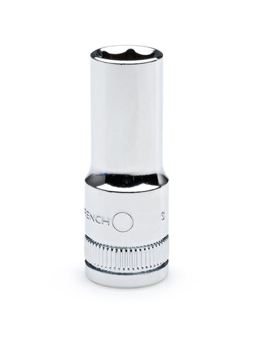 GEARWRENCH 1/4" Drive 6 Point Mid Length Metric Socket 4mm - 80138S