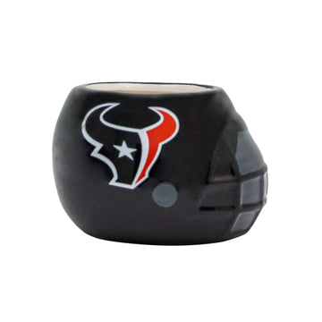 Sporticulture Ceramic Helmet Planter - 2 Pack, Houston Texans, Indoor/Outdoor, 3.5 x 3 x 2.75 inches
