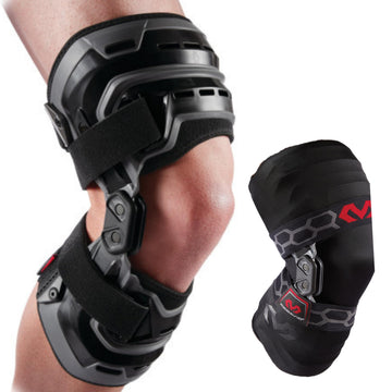 McDavid Knee Brace, Heavy Duty Hinged Knee Braces for Knee Pain, Instabilities, Ligament, ACL, MCL, PCL, Meniscus Injury, Pain Relief, Recovery, Preventive Hyperextension, Left or Right Side