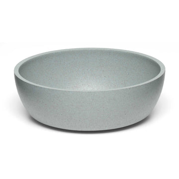 Loving Pets - Dolce Bamboo - Eco-Friendly Pet Bowls & Dishes for Dog, Cats, Puppy Food and Water Bowl -Sustainable and Dishwasher Safe, Made with Real Bamboo (Small, Slate-Grey)