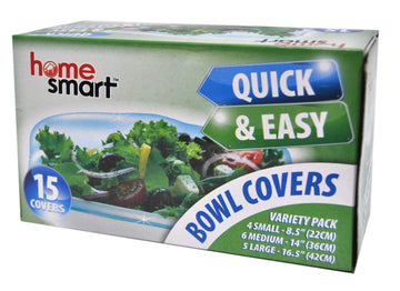International Wholesale Home Smart Clear Bowl Covers Assorted Sizes