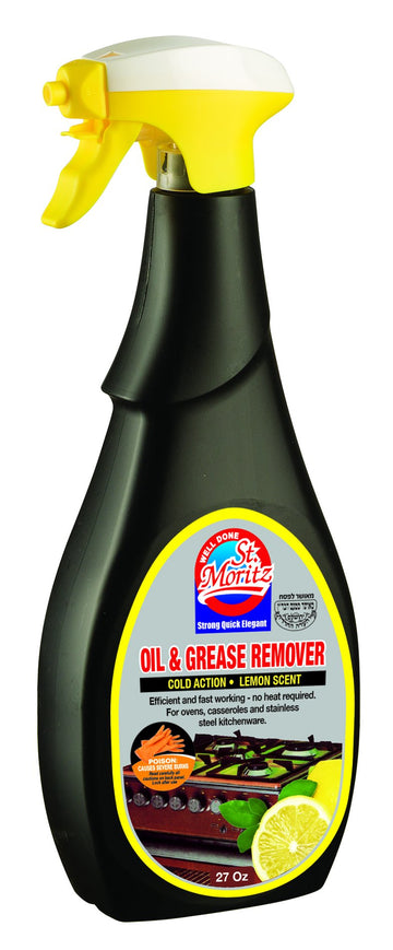 Well Done St.Moritz Oven Cleaner 27Oz (750Ml) Cold Action (Kosher For Passover) Pack (1, Lemon Scent)