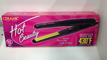 Hot Beauty Flat Iron 0.5"