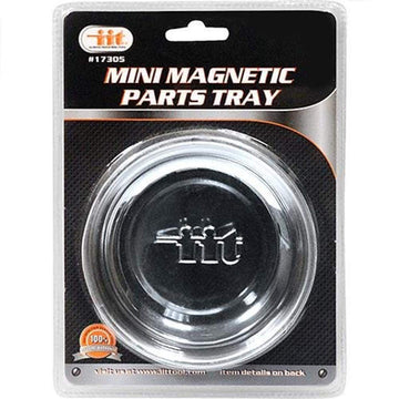IIT 17305 Stainless 4" Magnetic Parts Tray Rubberized Magnet,