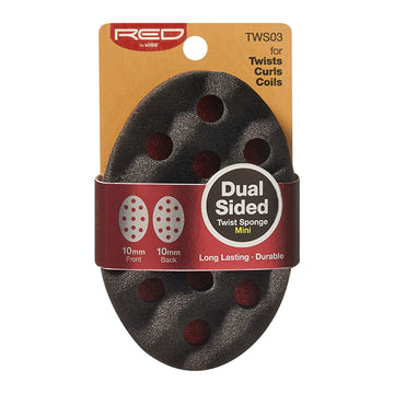 Red by Kiss Dual Sided Twist Sponge Mini Hair Brush