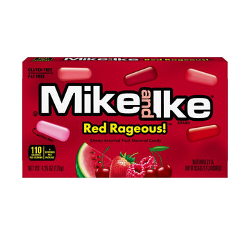 Mike and Ike Red Rageous! 4.25 oz. Theater Box