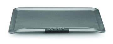 Anolon Advanced Nonstick Bakeware with Grips, Nonstick Cookie Sheet / Baking Sheet - 14 Inch x 16 Inch, Gray,54717