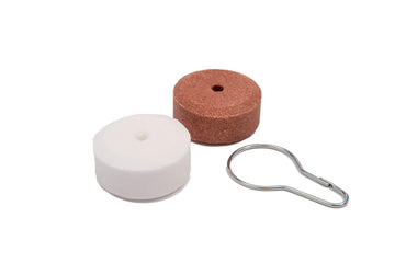 Lixit Salt and Mineral Treat Wheels for Rabbits Guinea Pigs and Other Small Animals (Pack of 2 Two Wheels with Hanger) (Salt and Mineral Set)